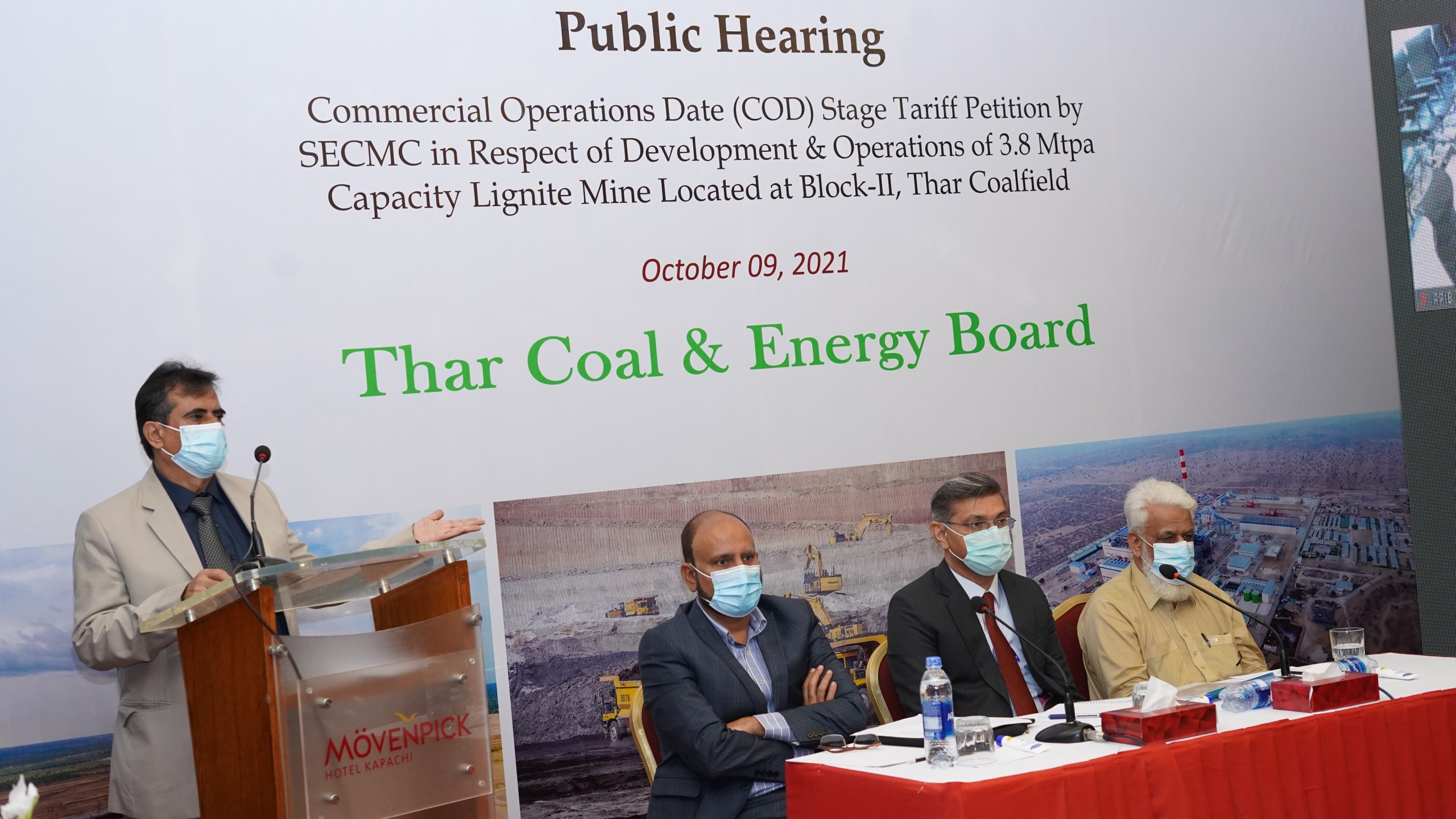 Public Hearing of SECMC's COD Stage Tariff Petition for 3.8 Mtpa capacity mine at Block-II, Thar Coalfield